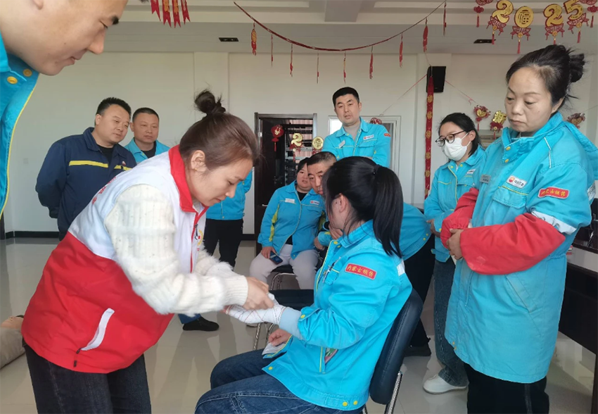救在身边 · 安全生产丨库伦旗红十字会2025年第一期救护员培训开班(图3)