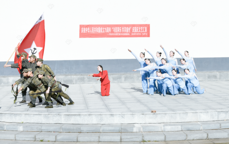公益报道：妙舞艺术团国庆汇演大放异彩(图4)